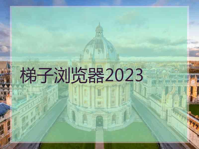 梯子浏览器2023