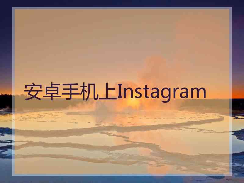 安卓手机上Instagram