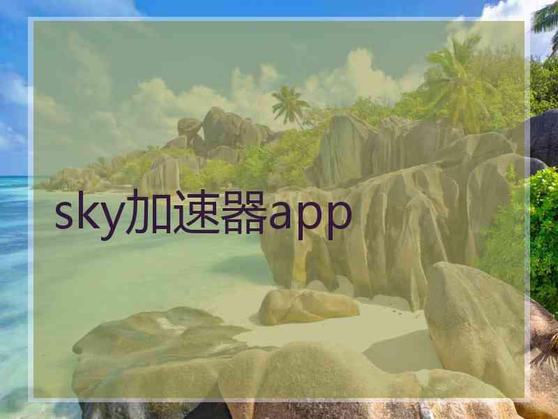 sky加速器app